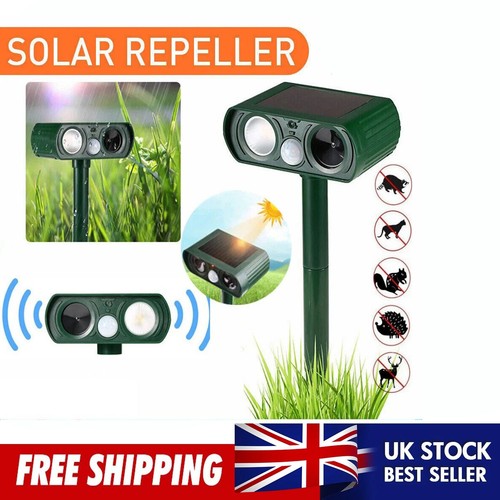 Ultrasonic solar cat dog - ultrasonic,