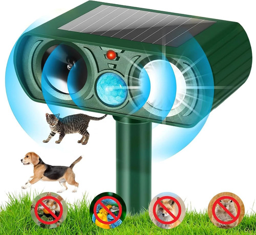 Ultrasonic solar cat dog - ultrasonic,