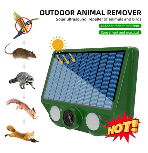 Solar ultrasonic dog - ultrasonic,