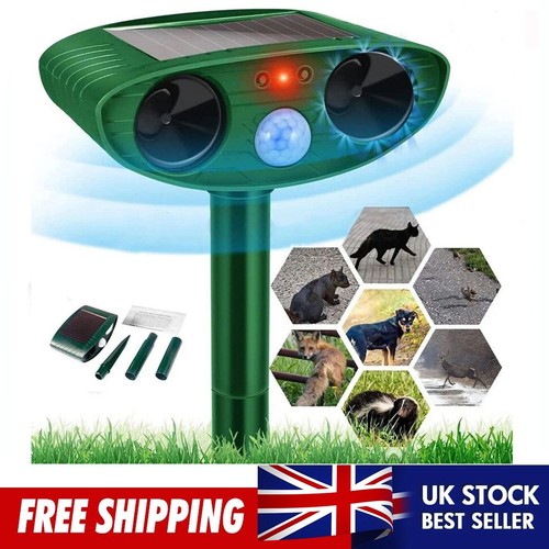 Ultrasonic solar cat dog - ultrasonic,