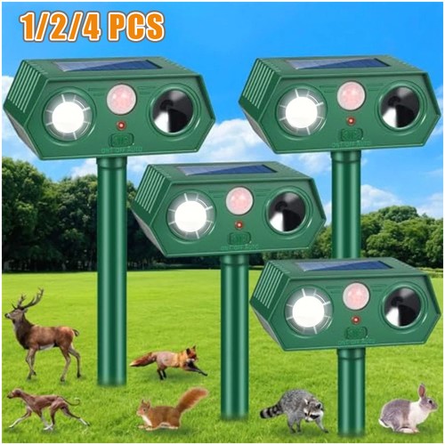 Solar ultrasonic garden - 1/2/4×solar,