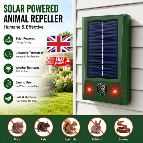 Solar ultrasonic garden - solar,