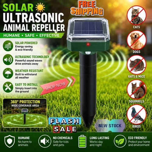 Ultrasonic cat dog fox pest - cat,