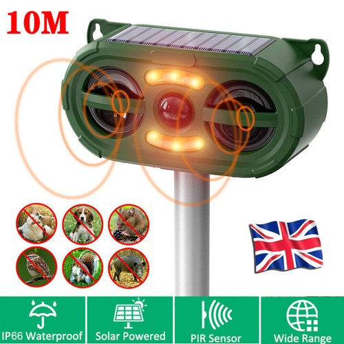 Ultrasonic solar cat dog - ultrasonic,