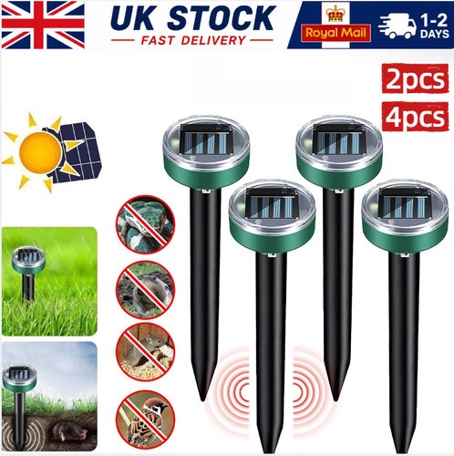 Ultrasonic solar cat dog - 4x,