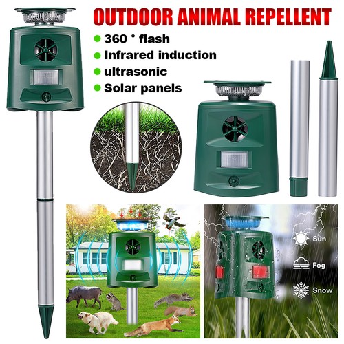 360 ultrasonic solar dog cat - solar,